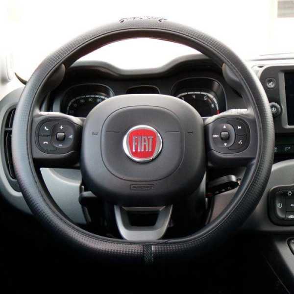 Simoni Racing Housse de volant Look Carboné  3739cm  Noir