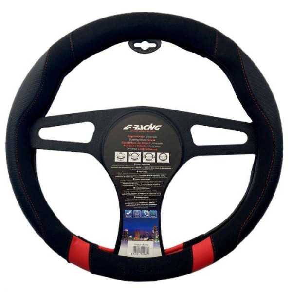 Simoni Racing Housse de volant Good Vibe R  3739cm  EcoCuir Noir