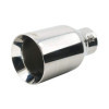 Simoni Racing enjoliveur d'échappement Rond Inox  Ø115xL200mm  Montage 3969mm