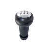 Pommeau de levier de vitesse Simoni Racing OEM pour divers CitroënPeugeot  ABS noir + motif de changement de vitesse chromé