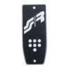 Reposepieds Simoni Racing 'AntiSlip'  AluminiumNoir
