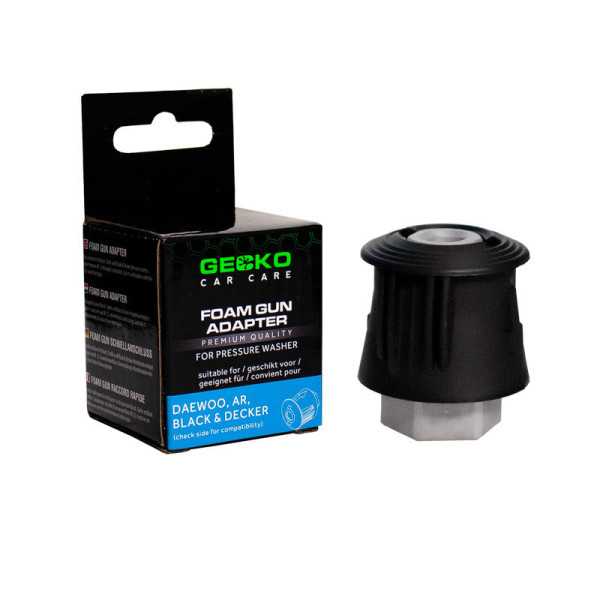 Gecko Adaptateur M2214MM Convient pour: DawooPatriotquelquesuns des AR et BlackDecker