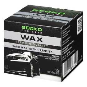 Gecko Cire dure a la Carnauba 150ml incl. chiffon en microfibre et ...