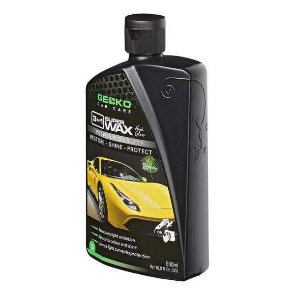 Gecko Polonais 3 in 1 et Carnauba 500ml NLFR | GECKO CAR CARE | Sha...