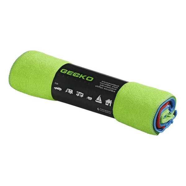 Gecko Lingettes en microfibre paquet de 6 40x30cm