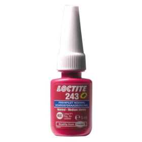 Loctite 243 Agent de blocage médium bleu 5ml