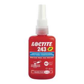 Loctite 243 Agent de blocage médium bleu 50ml