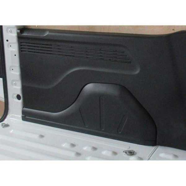 RGM Set couvres de gardeboues intérieur sur mesure pour Opel Combo 2018  Citroën Berlingo 2018  Peugeot Partner 2018 Noir