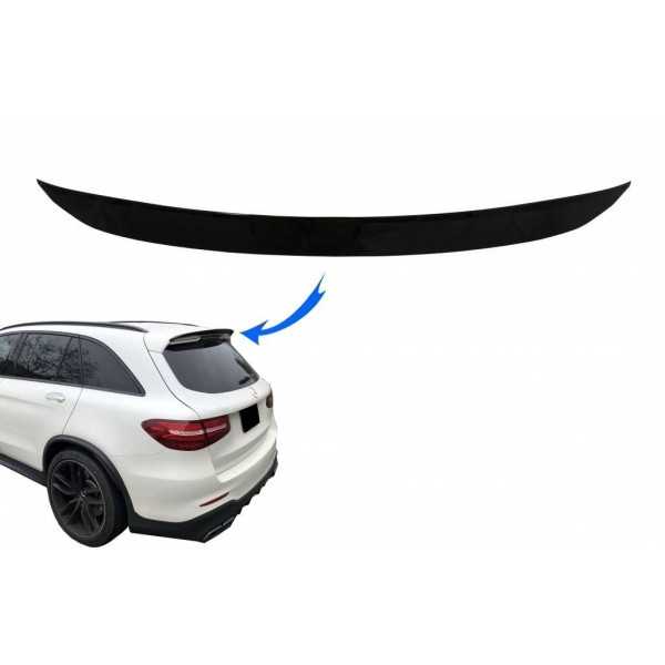 Aileron arriÃ¨re Toit Add-On pour Mercedes GLC X253 SUV 2015+ Noir brillant