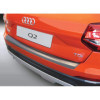 Protecteur de parechocs arrière ABS pour Audi Q2  SQ2 112016 Noir