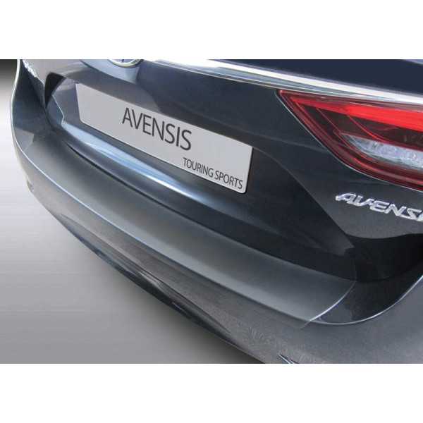 Protecteur de parechocs arrière ABS pour Toyota Avensis Touring Sports 20152019 Noir