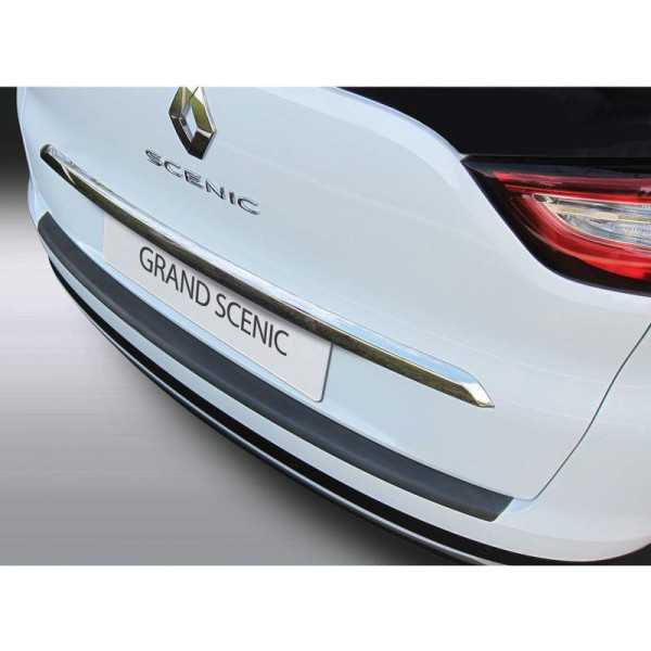 Protecteur de parechocs arrière ABS pour Renault Grand Scenic IV 20162020 Noir
