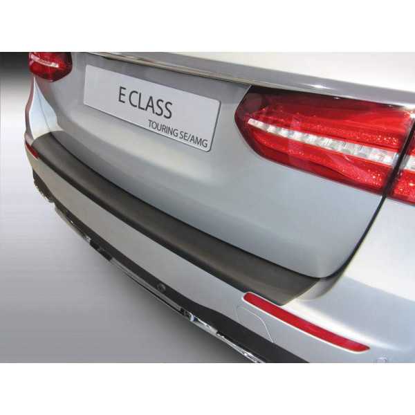 Protecteur de parechocs arrière ABS pour Mercedes Classe E W213 Kombi SEAMGLine 20162020 Noir