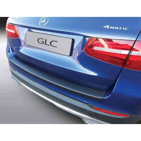 Protecteur de parechocs arrière ABS pour Mercedes GLC 4x4 SESportAMG 20162019 Noir