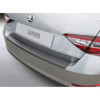 Protecteur de parechocs arrière ABS pour Skoda Superb III Sedan 52015 Noir