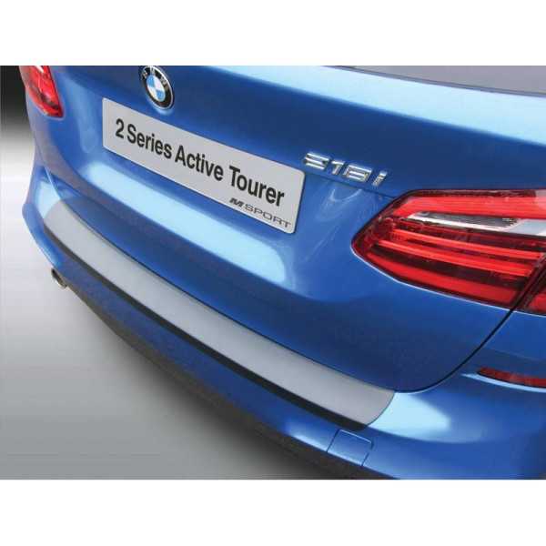 Protecteur de parechocs arrière en ABS pour BMW Série 2 F45 Active Tourer MSport 92014 Noir