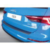Protecteur de parechocs arrière ABS pour Audi Q3RSQ3 F3B 2019 Noir