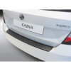 Protecteur de parechocs arrière ABS pour Skoda Fabia III 5 portes 112014 Noir