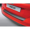 Protecteur de parechocs arrière ABS pour Ford Focus HB 5 portes 20142018 Noir