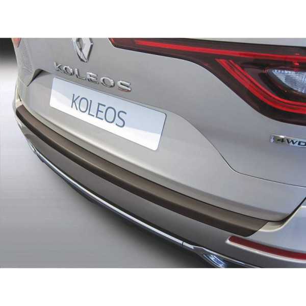 Protecteur de parechocs arrière ABS pour Renault Koleos II 20162019 Noir