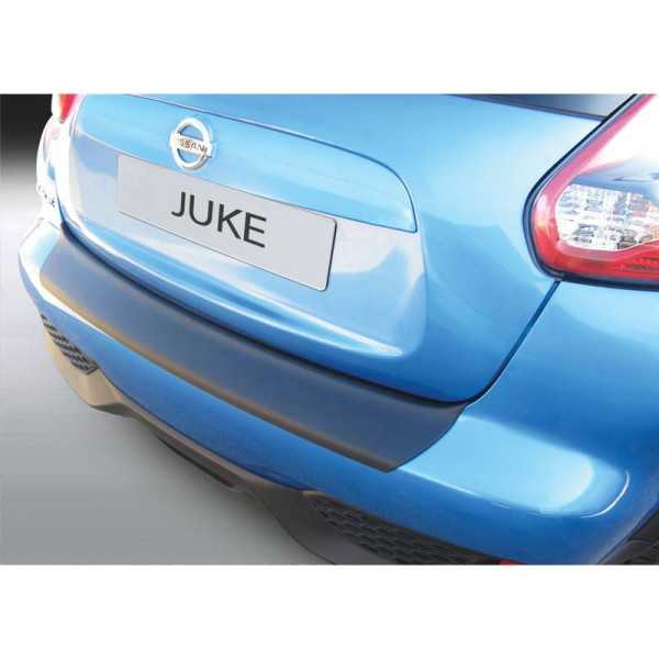 Protecteur de parechocs arrière ABS pour Nissan Juke sauf Nismo RS 20142019 Noir