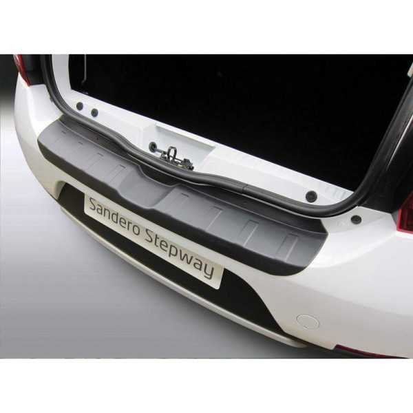 Protecteur de parechocs arrière ABS pour Dacia Sandero Stepway 2012...