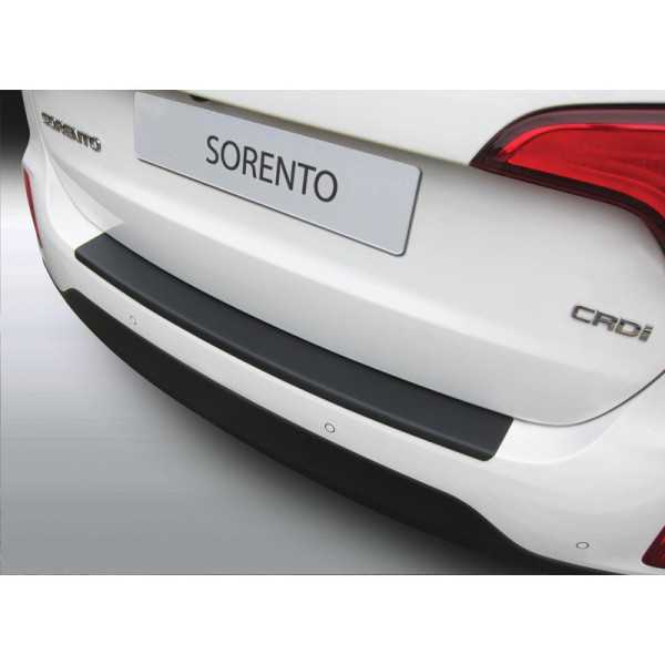 Protecteur de parechocs arrière ABS pour Kia Sorento 4x4 102012122014 Noir