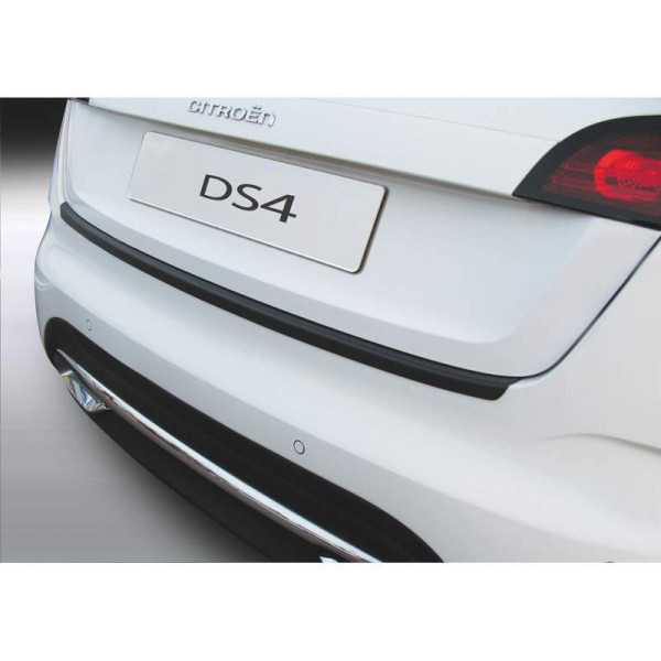 Protecteur de parechocs arrière ABS pour Citroën DS4 20112018 Noir