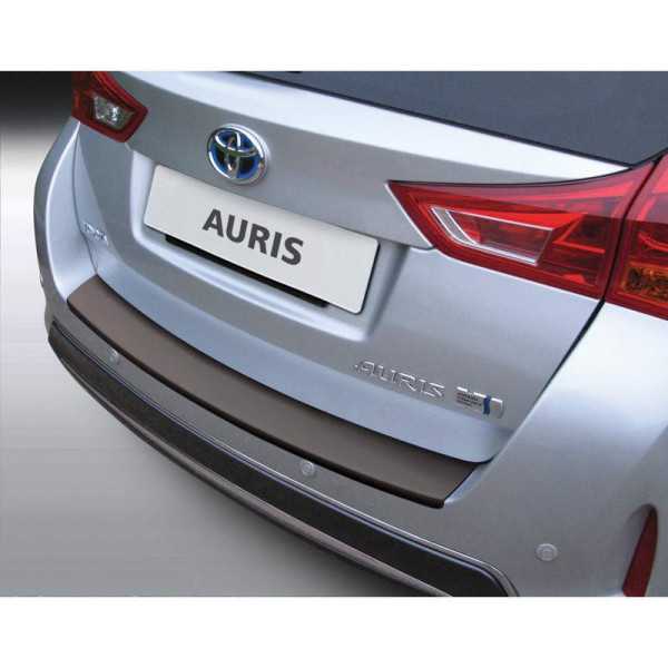 Protecteur de parechocs arrière ABS pour Toyota Auris Touring Sports 201382015 Noir