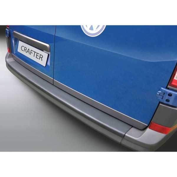 Protecteur de parechocs arrière ABS pour Volkswagen Crafter 2017  MAN TGE 2017 Noir