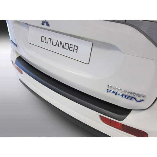 Protecteur de parechocs arrière ABS pour Mitsubishi Outlander 9201292015 Noir