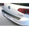 Protecteur de parechocs arrière ABS pour Volkswagen Golf MK VII 35 portes 20132019 Noir
