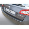 Protecteur de parechocs arrière ABS pour Peugeot 508 SW 20112019 Noir