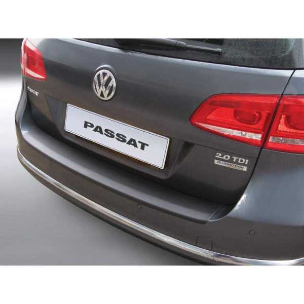 Bande de protection de parechocs arrière en ABS pour Volkswagen Passat 3C Variant Facelift 20112014 sauf Alltrack Noir