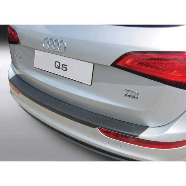 Protecteur de parechocs arrière ABS pour Audi Q5  SQ5 20082016 Noir