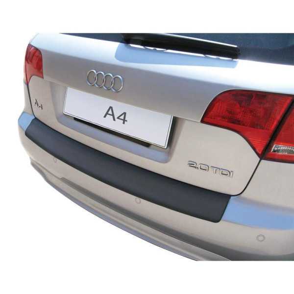 Protecteur de parechocs arrière ABS pour Audi A4 B7 Avant 20042008 Noir