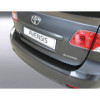 Protecteur de parechocs arrière ABS pour Toyota Avensis Kombi 20092011 Noir