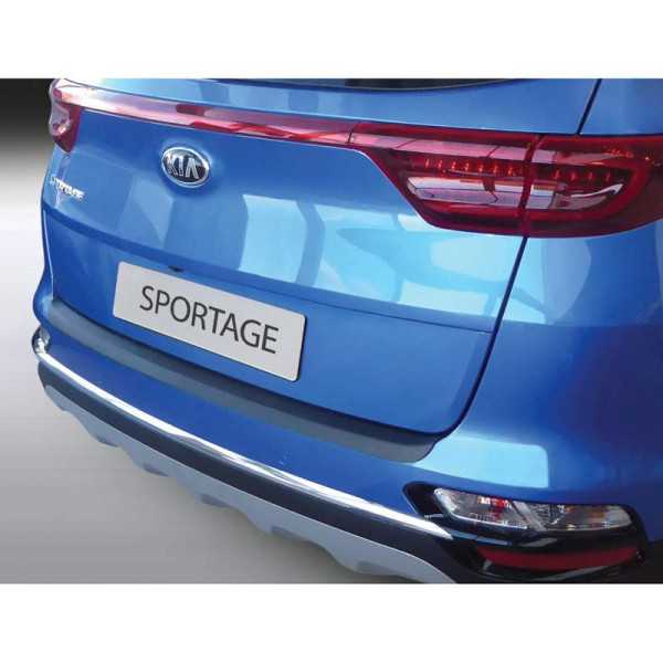 Protecteur de parechocs arrière en ABS pour Kia Sportage IV Facelift 92018 Noir