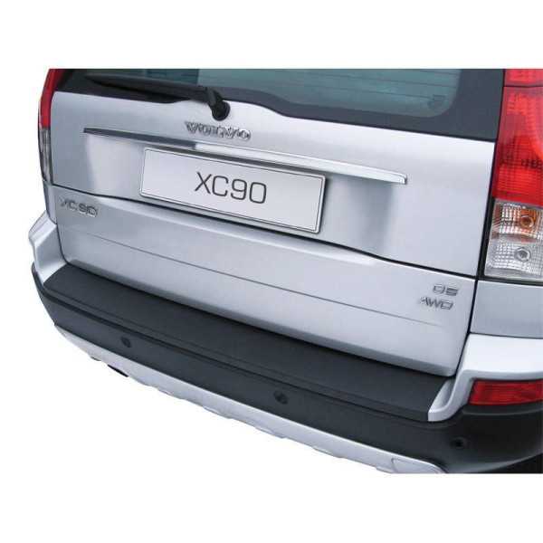 Protecteur de parechocs arrière en ABS pour Volvo XC90 pour parechocs peints Noir