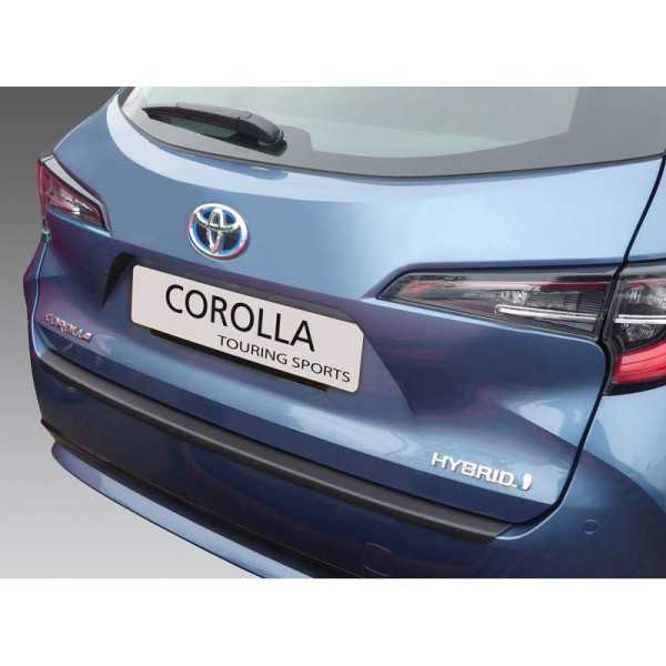 Moulure de protection de parechocs arrière en ABS pour Toyota Corolla Touring Sports 2019Noir