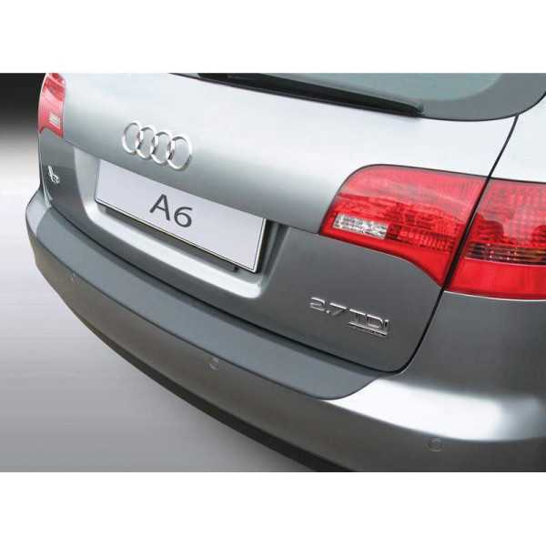 ABS Protecteur de parechocs arrière pour Audi A6 Avant 20042011 sauf S6RS6 Noir