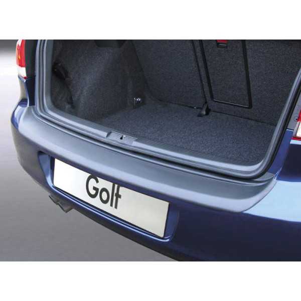 Protecteur de parechocs arrière ABS pour Volkswagen Golf VI 2008201...