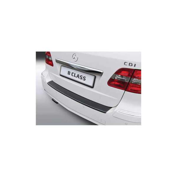 Protecteur de parechocs arrière ABS pour Mercedes Classe B W245 20052011 Noir