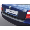 Protecteur de parechocs arrière ABS pour Skoda Fabia II Kombi 20072010 Noir