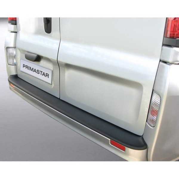 Protecteur de parechocs arrière ABS pour Nissan PrimastarOpel VivaroRenault Trafic 20062014 Noir
