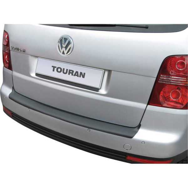 Protecteur de parechocs arrière ABS pour Volkswagen Touran 20032010 Noir