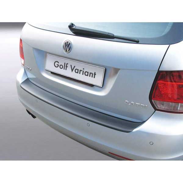 Protecteur de parechocs arrière ABS pour Volkswagen Golf V Variant Noir