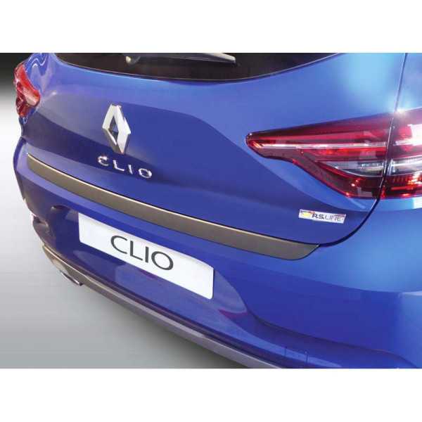 Protecteur de parechocs arrière ABS pour Renault Clio E HB 5 portes 92019 Noir