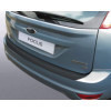 Protecteur de parechocs arrière ABS pour Ford Focus II HB 20072011 Noir