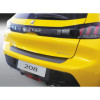Protecteur de parechocs arrière ABS pour Peugeot 208 II 5 portes 2019 Noir